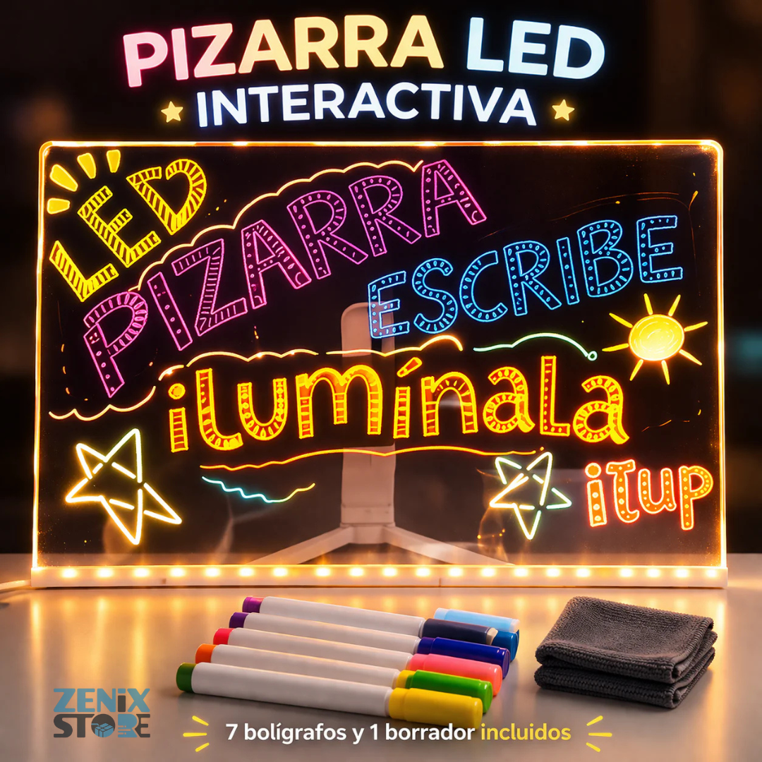 Pizarra LED Mágica