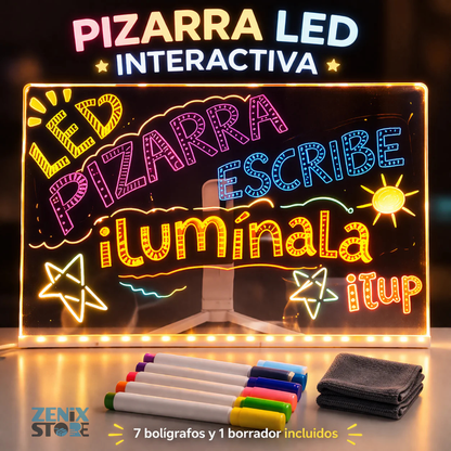 Pizarra LED Mágica